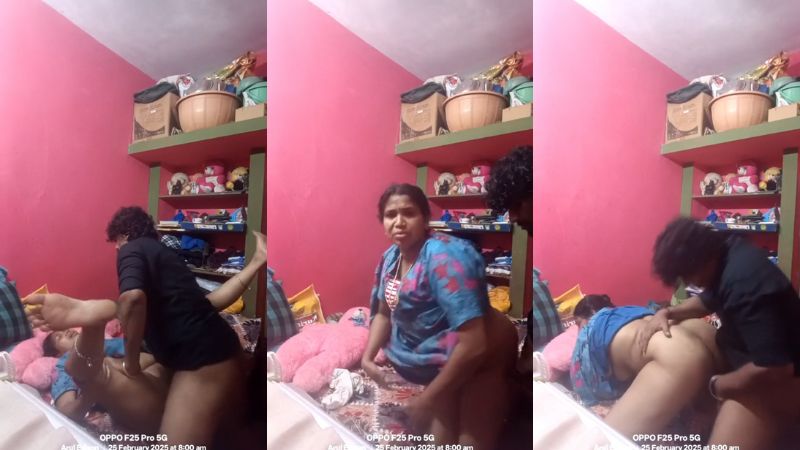 Fat ass aunty bedroom sex nighty removed doggy ass fuck video