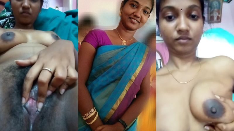 Vinisha tamil hairy pussy girl finger selfie video black nipple part 1